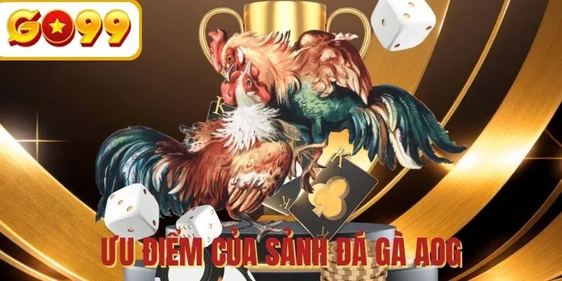 Tính năng nổi bật khiến AOG đá gà thu hút hội viên